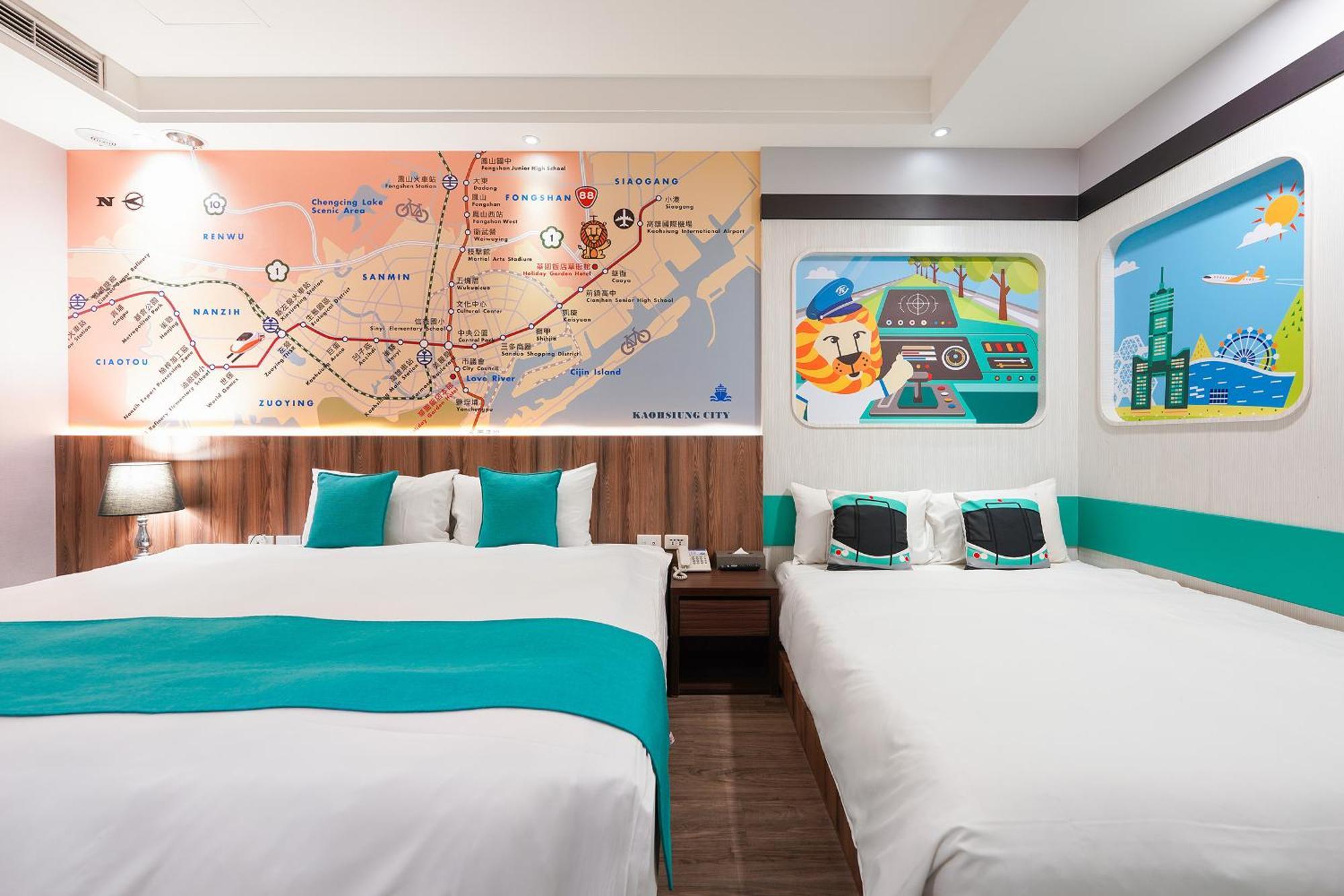 Holiday Garden Hotel Skm Park Kaohsiung Room photo